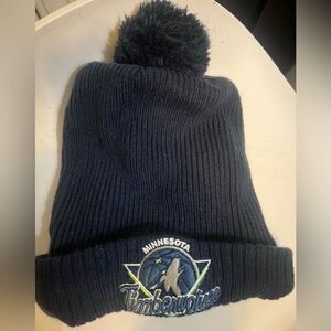 Minnesota Timberwolves New Era NBA Basketball Pom Beanie